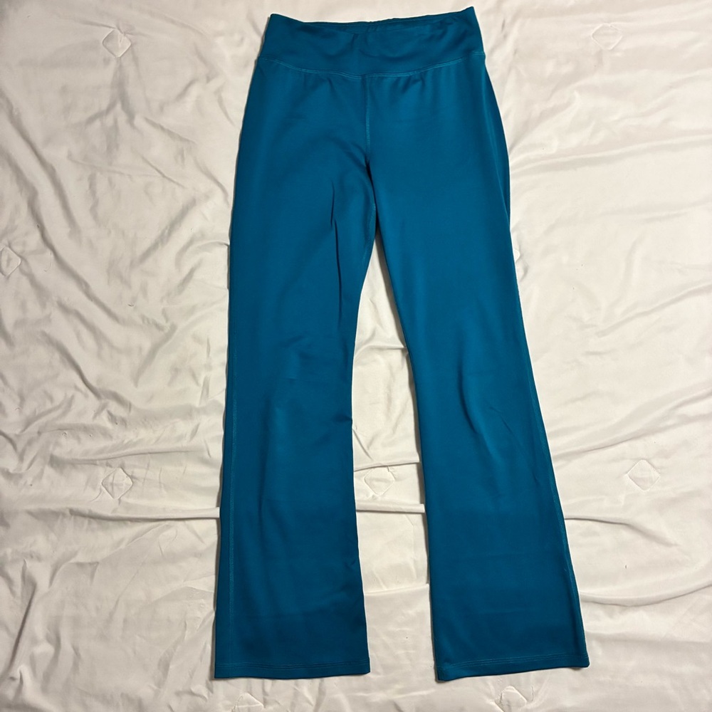 Teal Blue Yoga Pants